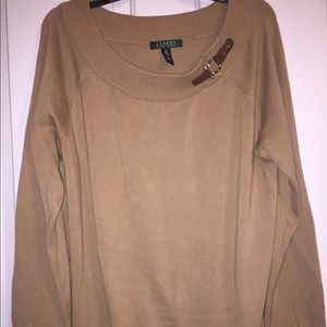 Lauren Ralph Lauren Size 2X tan sweater
